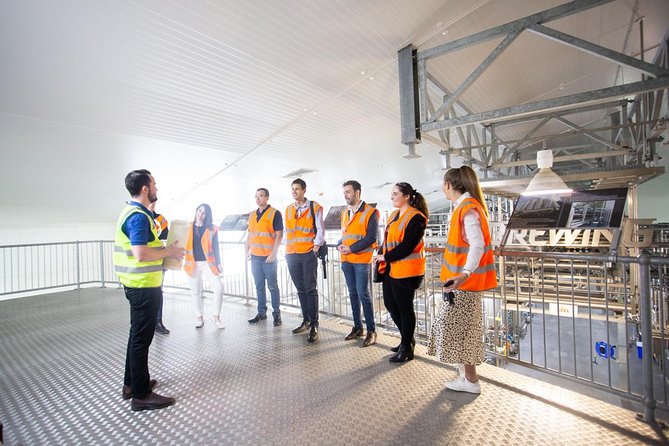 XXXX Brewery Tour - Walking through the brewing and storage areas